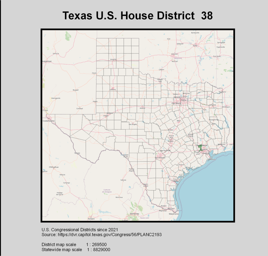 Texas 32nd District Map 4591